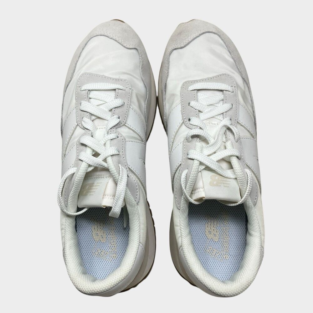 New‎ Balance 237 White Gray Sneakers Womens 11.5 Minimalist Sporty - Picture 10 of 12